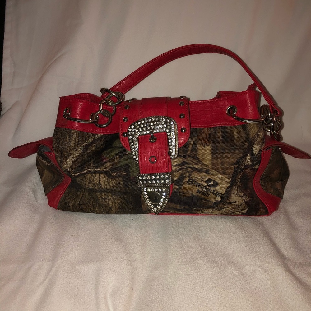 Camouflage satchel